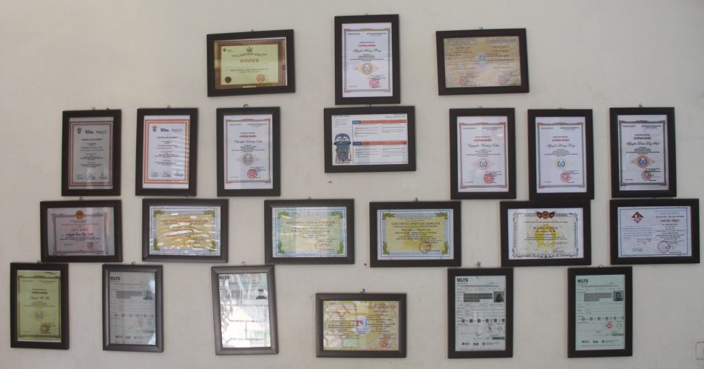 Bảng thành tích học viên Better Language & Skill.